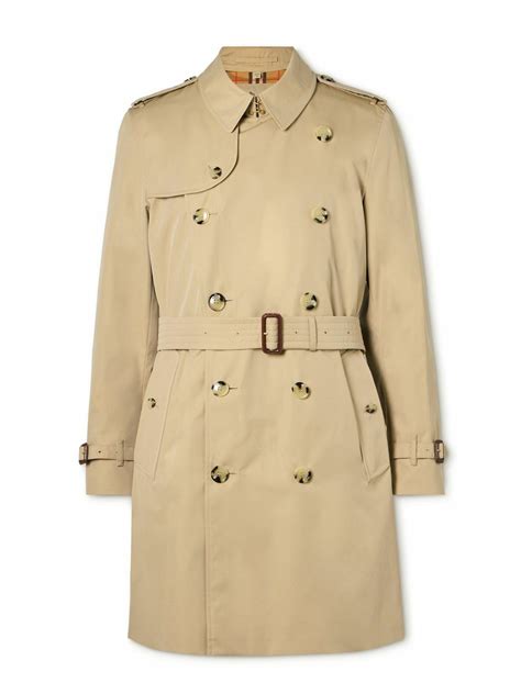 burberry kensington tropical gabardine|Burberry The Kensington Mid Cotton Gabardine Trench Coat.